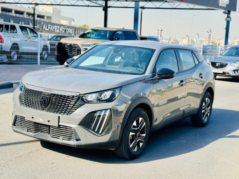 2025 Peugeot 2008 1.2 Litres Turbo 4 Cylinders Petrol Engine Grey Black SUV GCC Specs