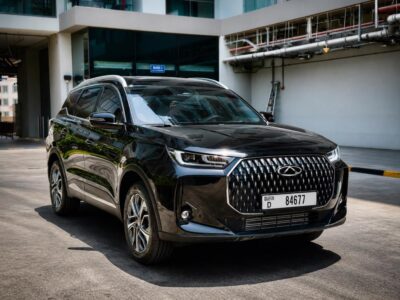 2026 Chery Tiggo 7 Luxury 1.6 Litres 4 Cylinders Petrol Engine Black Red SUV GCC Specs Full Option