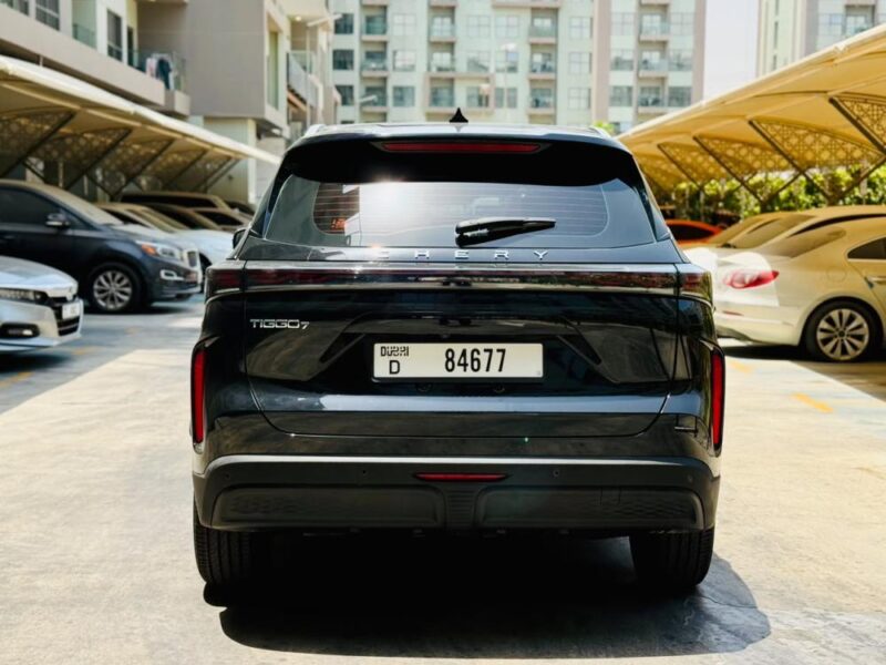 2026 Chery Tiggo 7 Luxury 1.6 Litres 4 Cylinders Petrol Engine Black Red SUV GCC Specs Full Option