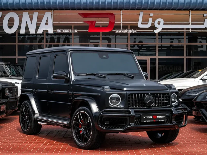 2022 Mercedes-Benz G-Class G 63 AMG 4.0 Litres V8 Biturbo Petrol Engine Black SUV Automatic
