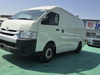 2026 Toyota HIACE Highroof Cargo 3.5-liter V6 Petrol Engine White Black Van GCC Specs Automatic
