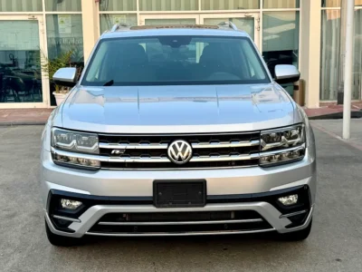 2019 Volkswagen Teramont R-Line 6 Cylinders Petrol Engine Silver Black SUV GCC Specs
