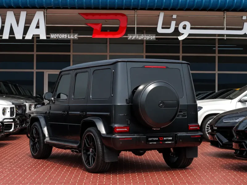 2022 Mercedes-Benz G-Class G 63 AMG 4.0 Litres V8 Biturbo Petrol Engine Black SUV Automatic