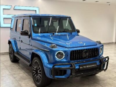 2026 Mercedes-Benz G 63 AMG 4.0-liter Twin-Turbo V8 Petrol Engine Blue Beige SUV GCC