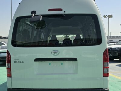 2026 Toyota HIACE Highroof Cargo 3.5-liter V6 Petrol Engine White Black Van GCC Specs Automatic