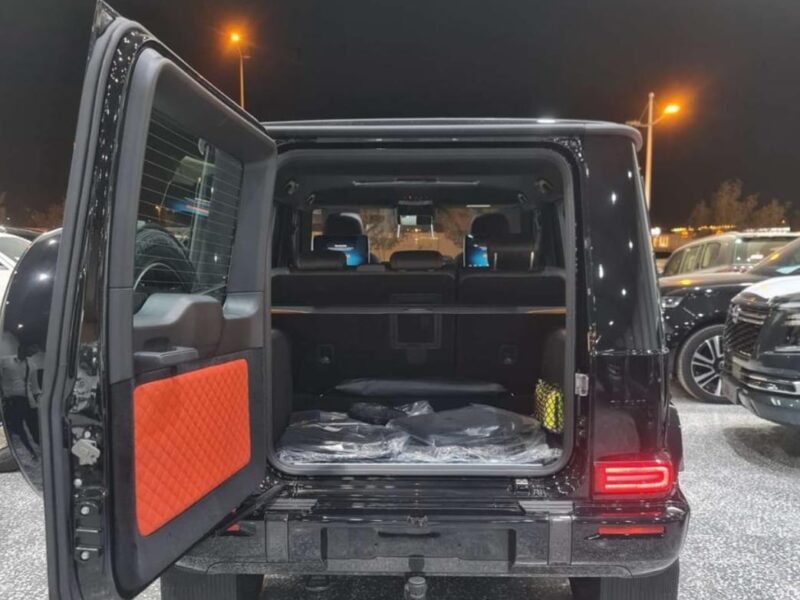 2026 Mercedes-Benz G 63 AMG 4.0-liter Twin-Turbo V8 Petrol Engine Black Red SUV GCC