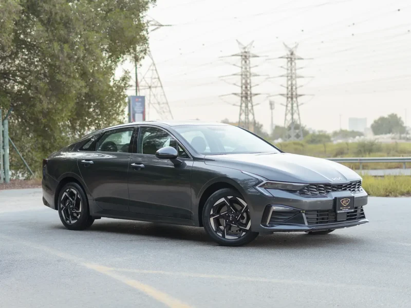 2024 Kia K5 LX 2.0 Litres 4 Cylinders Petrol Engine Grey Black Sedan GCC Specs FWD