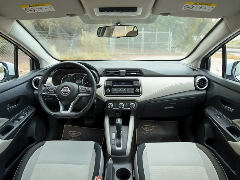 2024 Nissan Sunny S 1.6 Litres 4 Cylinders Petrol Engine Grey Beige Sedan GCC Specs