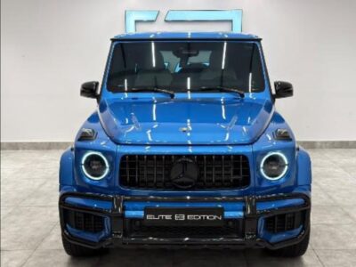 2026 Mercedes-Benz G 63 AMG 4.0-liter Twin-Turbo V8 Petrol Engine Blue Beige SUV GCC