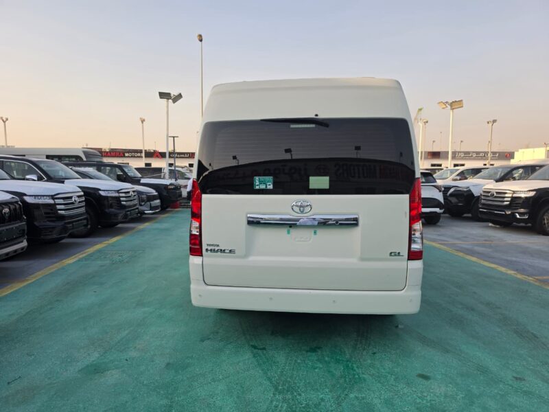 2026 Toyota HIACE VIP 3.5-liter V6 Petrol Engine White Brown Van GCC Specs Automatic