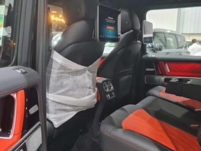 2026 Mercedes-Benz G 63 AMG 4.0-liter Twin-Turbo V8 Petrol Engine Black Red SUV GCC