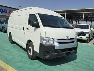 2026 Toyota HIACE Highroof Cargo 3.5-liter V6 Petrol Engine White Black Van GCC Specs Automatic