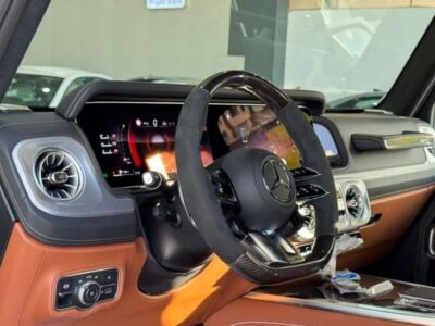 2026 Mercedes-Benz G 63 AMG 4.0-liter Twin-Turbo V8 Petrol Engine Black Brown SUV GCC