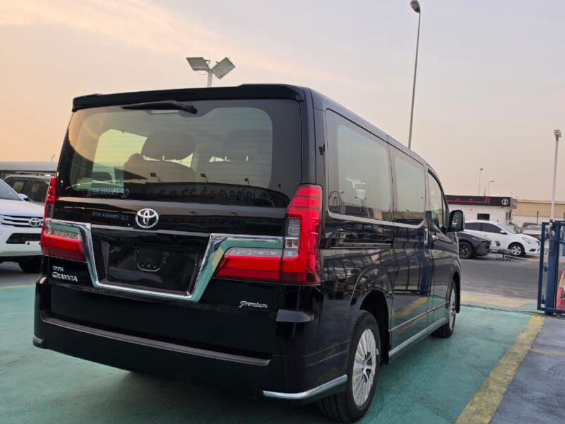 2026 Toyota Granvia 3.5-liter V6 Petrol Engine Black Van GCC Specs Automatic