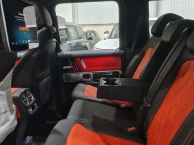2026 Mercedes-Benz G 63 AMG 4.0-liter Twin-Turbo V8 Petrol Engine Black Red SUV GCC