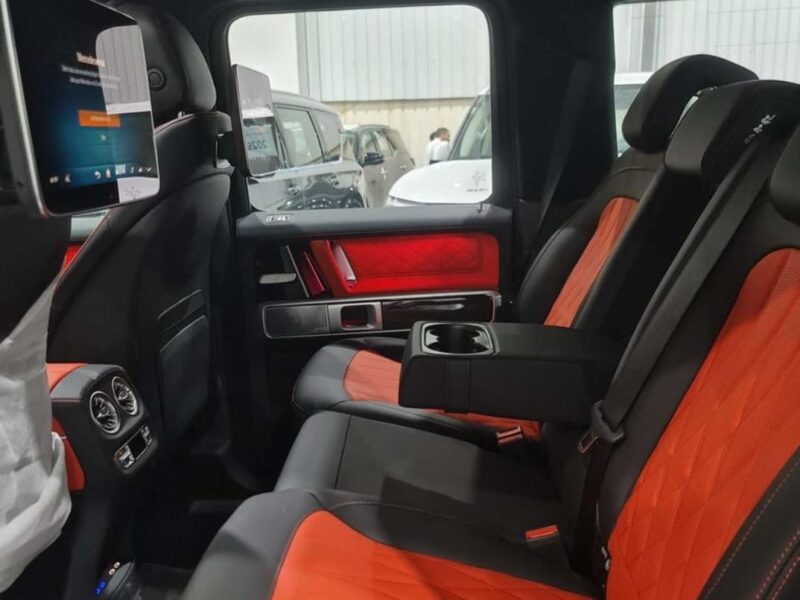 2026 Mercedes-Benz G 63 AMG 4.0-liter Twin-Turbo V8 Petrol Engine Black Red SUV GCC