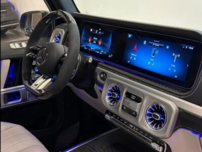 2026 Mercedes-Benz G 63 AMG 4.0-liter Twin-Turbo V8 Petrol Engine Blue Beige SUV GCC