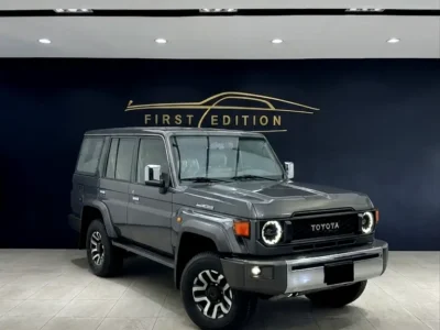 2026 Toyota Land Cruiser 70 Series LC 76 70th Anniversary 6 Cylinders Petrol Engine Grey Tan SUV