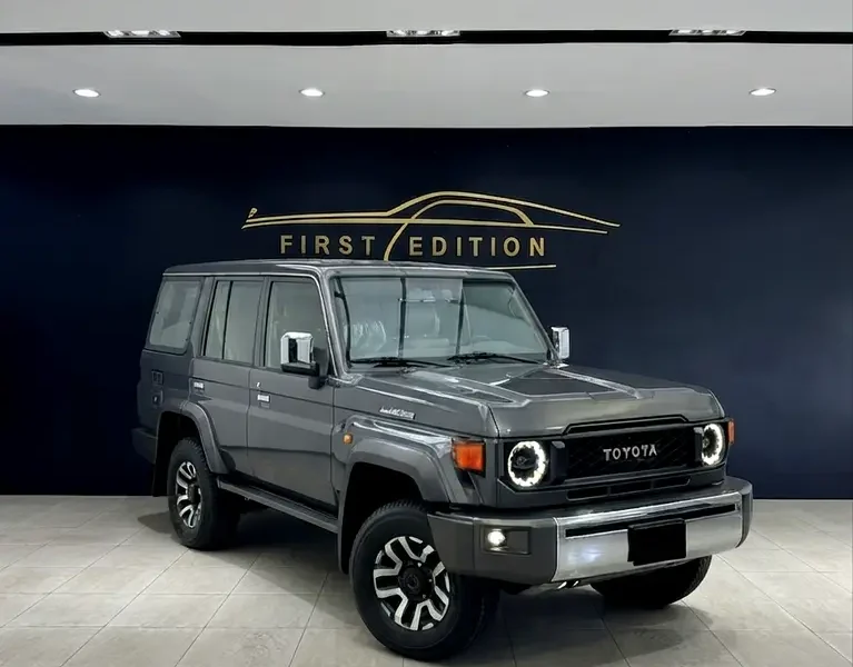 2026 Toyota Land Cruiser 70 Series LC 76 70th Anniversary 6 Cylinders Petrol Engine Grey Tan SUV