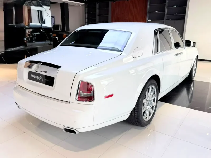 2014 Rolls-Royce Phantom Standard V12 Petrol Engine White Beige Sedan American Specs Automatic