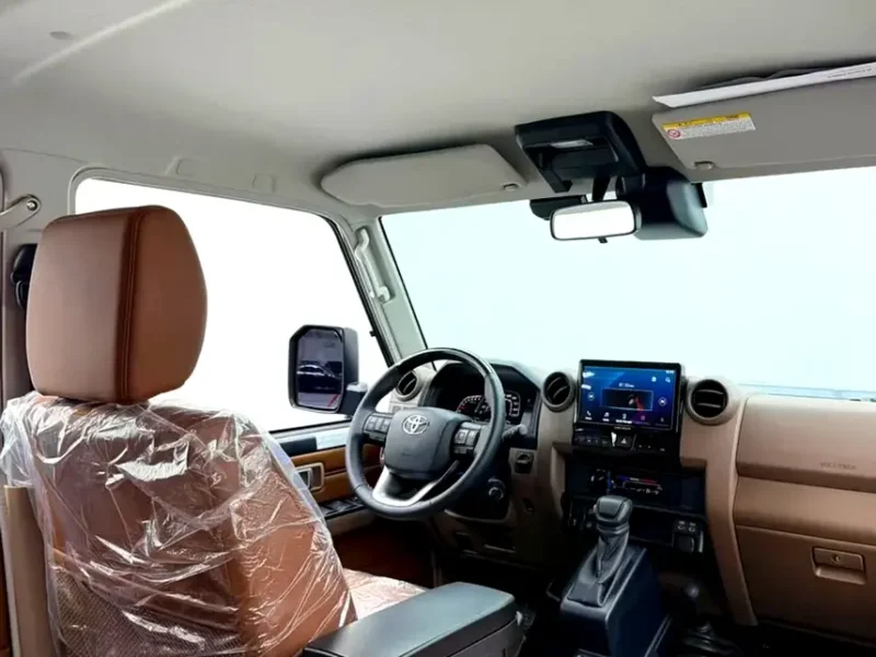 2026 Toyota Land Cruiser 70 Series LC 76 70th Anniversary 6 Cylinders Petrol Engine Grey Tan SUV