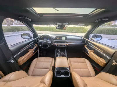2021 Kia Telluride EX 3.8 Litres V6 Petrol Engine White Beige SUV GCC Specs Excellent Condition