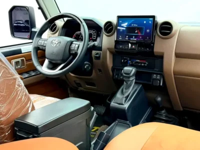 2026 Toyota Land Cruiser 70 Series LC 76 70th Anniversary 6 Cylinders Petrol Engine Grey Tan SUV