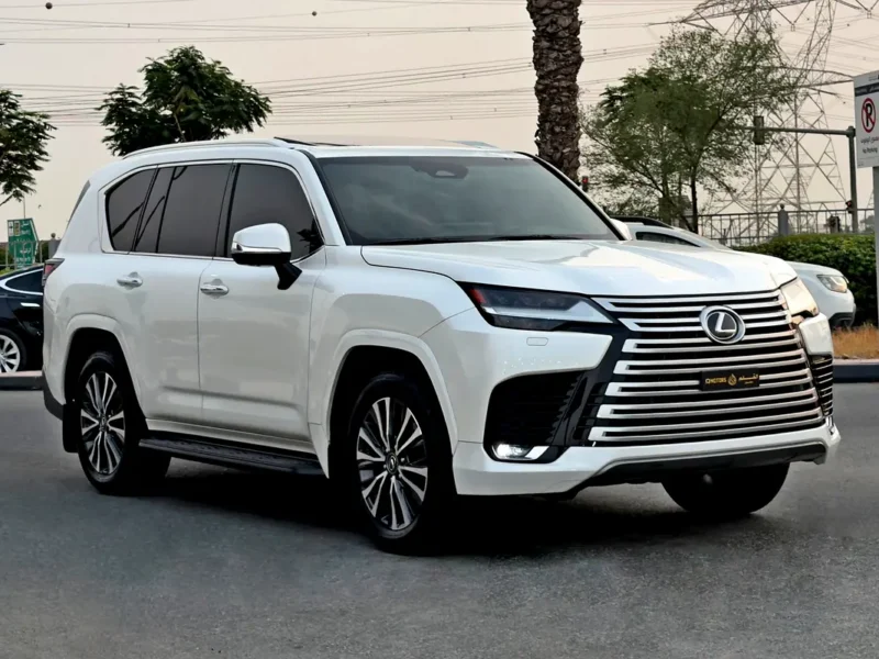 2025 Lexus LX-Series LX 600 Prestige 3.5L Twin-Turbo V6 Petrol Engine White Tan SUV GCC Specs