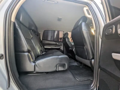 2019 Toyota Tundra CrewMax SR5 5.7L V8 i-FORCE Engine Grey Black Pickup Truck GCC Specs