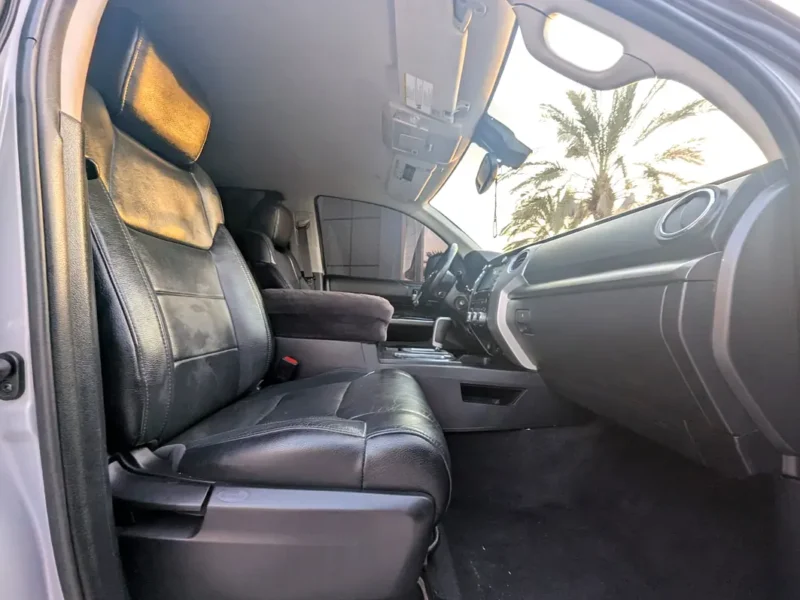 2019 Toyota Tundra CrewMax SR5 5.7L V8 i-FORCE Engine Grey Black Pickup Truck GCC Specs