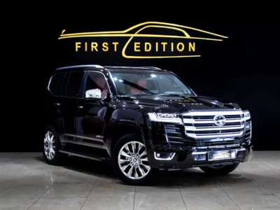 2023 Toyota Land Cruiser VXR 6 Cylinders Petrol Engine Black Orange SUV VIP Seats Upgraded GCC