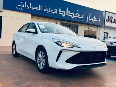2024 MG 5 STD 1.5 Liters 4 Cylinders Petrol Engine White Black Sedan GCC Specs Fully Loaded