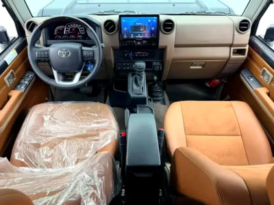 2026 Toyota Land Cruiser 70 Series LC 76 70th Anniversary 6 Cylinders Petrol Engine Grey Tan SUV