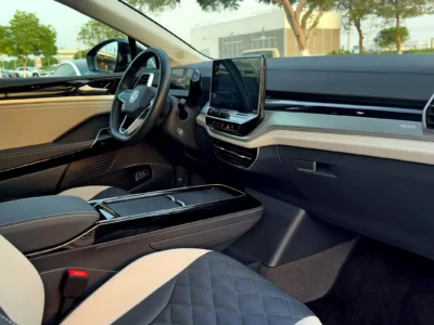 2022 Volkswagen ID.6 Crozz Pro Electric Vehicle 550 - 650 KM Range Grey Black SUV Chinese Specs
