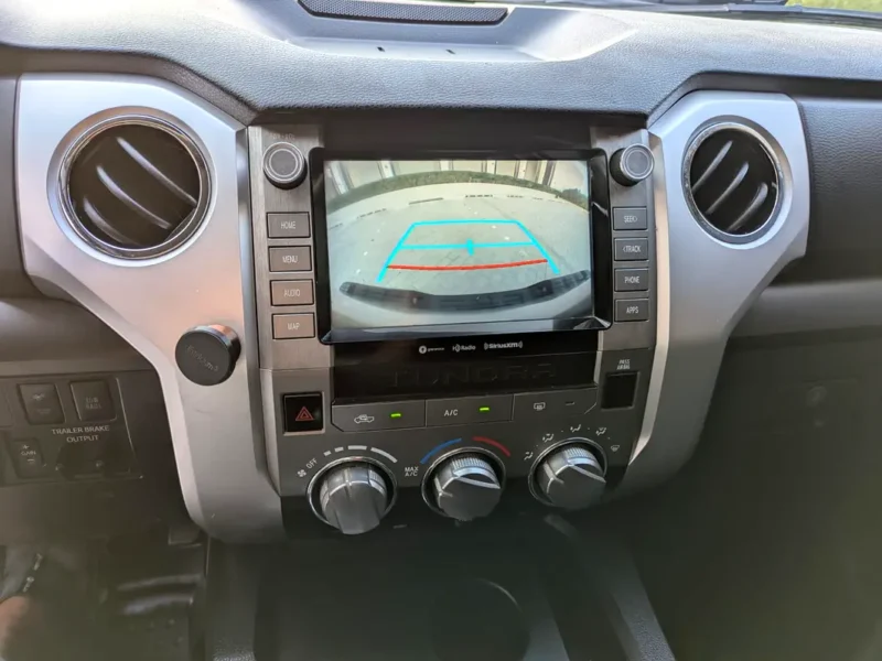 2019 Toyota Tundra CrewMax SR5 5.7L V8 i-FORCE Engine Grey Black Pickup Truck GCC Specs