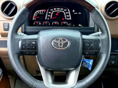 2026 Toyota Land Cruiser 70 Series LC 76 70th Anniversary 6 Cylinders Petrol Engine Grey Tan SUV