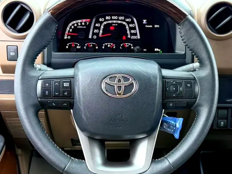 2026 Toyota Land Cruiser 70 Series LC 76 70th Anniversary 6 Cylinders Petrol Engine Grey Tan SUV