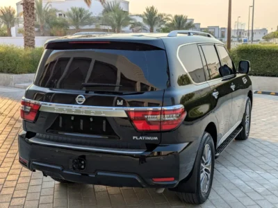 2020 Nissan Patrol SE Platinum 4.0 Litres V6 Petrol Engine Black Tan SUV GCC Specs Automatic