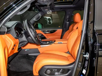 2023 Toyota Land Cruiser VXR 6 Cylinders Petrol Engine Black Orange SUV VIP Seats Upgraded GCC