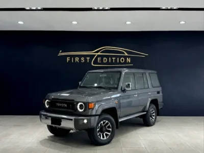 2026 Toyota Land Cruiser 70 Series LC 76 70th Anniversary 6 Cylinders Petrol Engine Grey Tan SUV