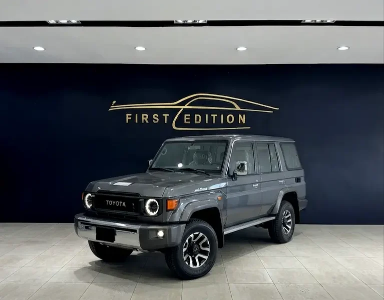 2026 Toyota Land Cruiser 70 Series LC 76 70th Anniversary 6 Cylinders Petrol Engine Grey Tan SUV