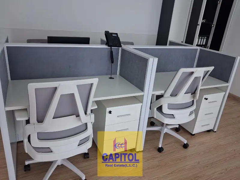 975 sqft Fully Furnished | 3 Glass Cabins | Premium Office