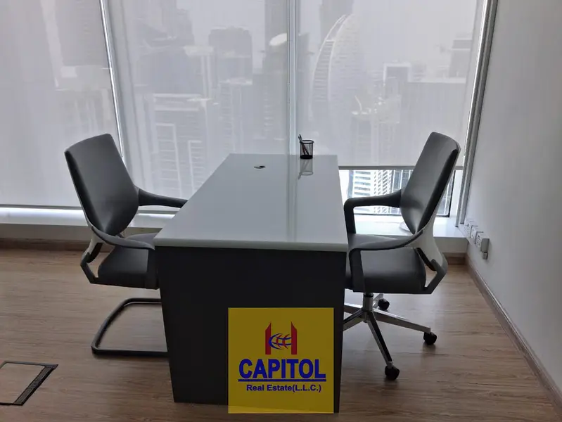 975 sqft Fully Furnished Office | Executive Cabin | Meeting Room | Pantry and Washroom
