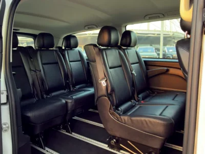 2019 Mercedes-Benz Vito Tourer Select 4 Cylinders Diesel Engine White Black Van GCC Specs