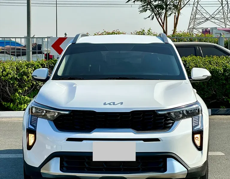 2025 Kia Sonet EX 4 Cylinders Petrol Engine White Black SUV GCC Specs Automatic