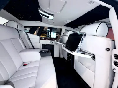 2014 Rolls-Royce Phantom Standard V12 Petrol Engine White Beige Sedan American Specs Automatic