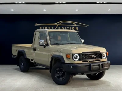 2026 Toyota Land Cruiser 70 Series LC 79 LX Sc 6 Cylinders Petrol Engine Beige Tan Pickup Truck
