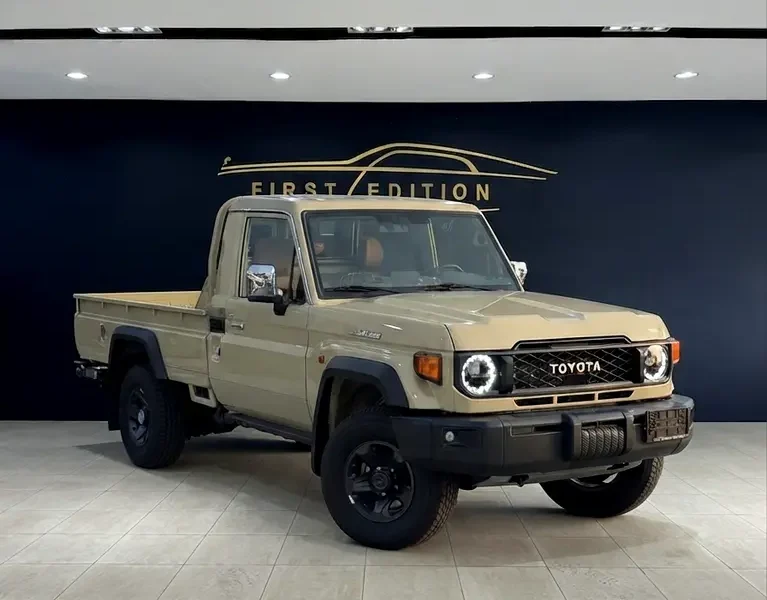 2026 Toyota Land Cruiser 70 Series LC 79 LX Sc 6 Cylinders Petrol Engine Beige Tan Pickup Truck