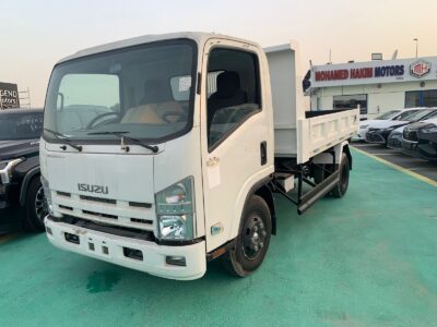 2026 Isuzu NMR 3.0 Litres 4 Cylinders Diesel Engine Manual White Grey DUMP BODY TRUCK