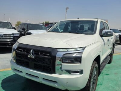 2026 Mitsubishi L200 Double Cab AT 2.4L 4 Cylinders Diesel Engine White Black Pickup Truck